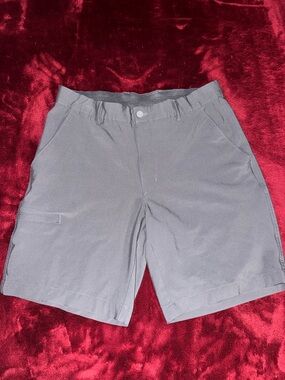 Greg Norman Collection Men's Gray Athletic Shorts